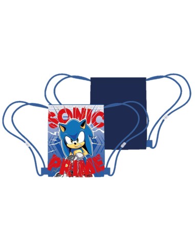 Sacca nylon con laccetti Cm. 40x35 - Sonic