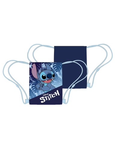 Sacca nylon con laccetti Cm. 40x35 - Stitch Boy