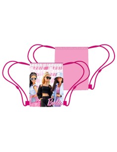 Sacca nylon con laccetti Cm. 40x35 - Barbie