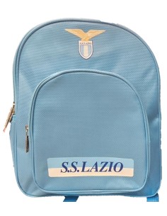 Zainetto asilo con tasca frontale Cm. 30x25x10 Celeste - SS Lazio