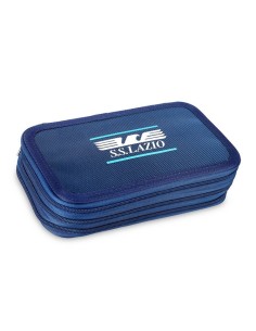 Astuccio completo 3 zip deluxe Cm. 23x15x10 - SS Lazio 2