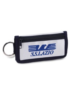 Portachiavi con portamonete ecopelle - SS Lazio