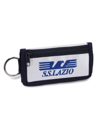 Portachiavi con portamonete ecopelle - SS Lazio