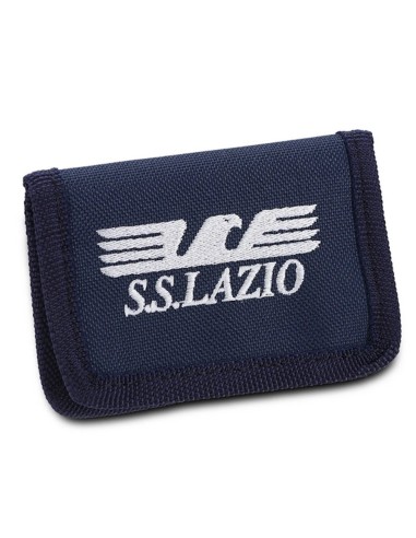Portafoglio mini con portacarte in tessuto - SS Lazio