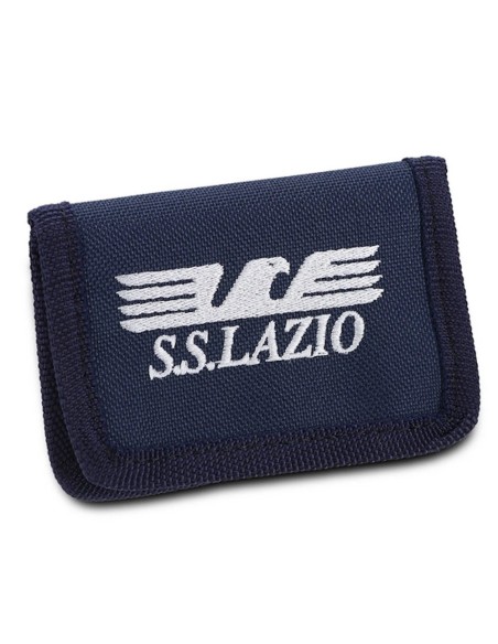 Portafoglio mini con portacarte in tessuto - SS Lazio