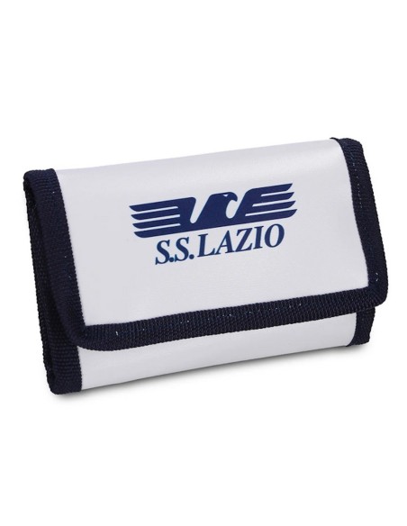 Portafoglio strappo ecopelle Cm. 12,5x8,5 - SS Lazio