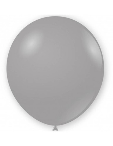 Palloncino lattice 5" Cm. 13 - Confezione 100 pz - Grigio