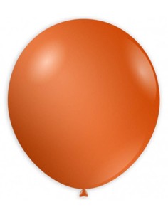 Palloncino lattice metallizzato 5" Cm. 13 - Confezione 100 pz - Arancio