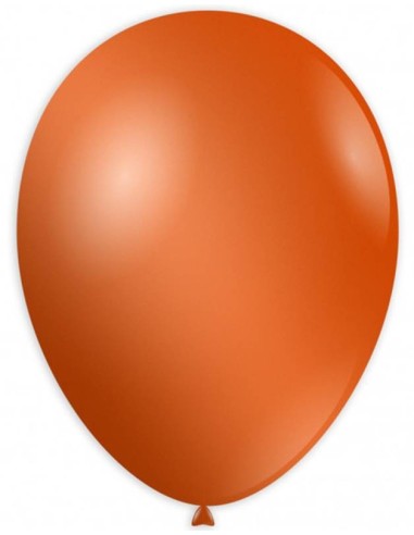 Palloncino lattice metallizzato 11-12" Cm. 30 - Confezione 100 pz - Arancio