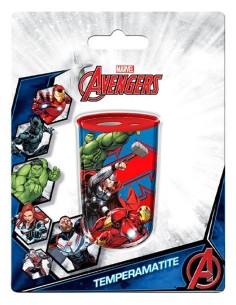 Temperamatite cilindro con serbatoio in blister - Avengers