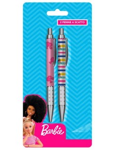 Blister 2 penne a scatto - Barbie