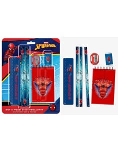 Blister scuola completo 7 pezzi - Spiderman