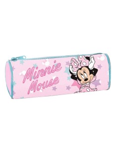 Astuccio tombolino in tessuto Cm. 23x8 - Minnie
