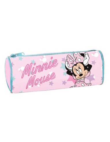 Astuccio tombolino in tessuto Cm. 23x8 - Minnie