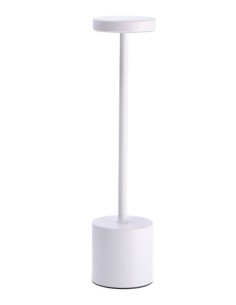 Lampada led touch piatta bianca Cm. 8x35