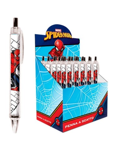 Penna a sfera scatto – Spiderman