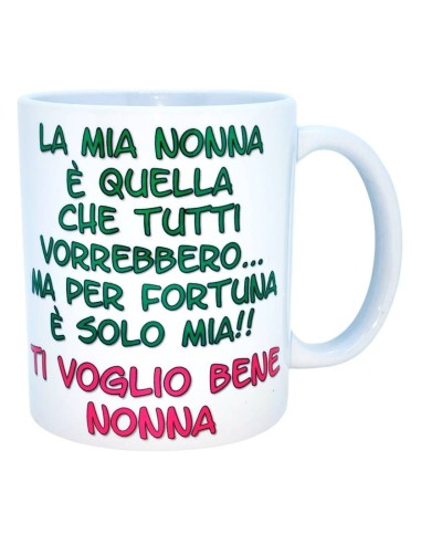 Tazza mug ceramica in scatola - La mia nonna è quello che tutti vorrebbero...