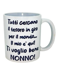 Tazza mug ceramica in scatola - Ti voglio bene nonno!