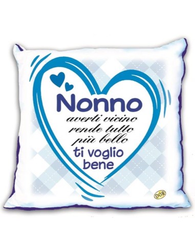 Cuscino quadrato Cm. 46x46 - Nonno