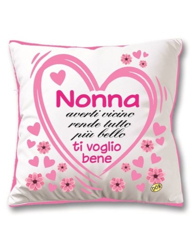 Cuscino quadrato Cm. 46x46 - Nonna