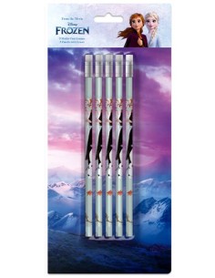 Blister 5 matite con gomma in blister - Frozen
