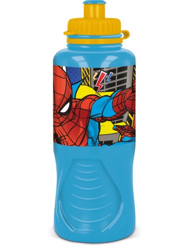 Borraccia plastica 430 ML ergonomica - Spiderman