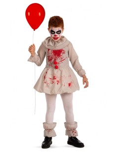 Costume clown horror boy taglia unica 2
