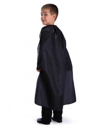 Mantello nero in taffetas Cm. 90