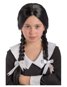 Parrucca mercoledì bambina