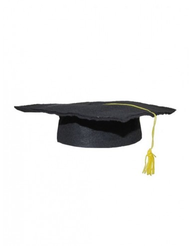 Cappello laurea feltro morbido con...