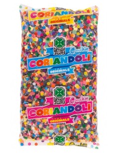 Coriandoli multicolor gr. 100 in busta