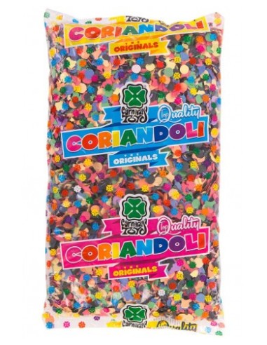 Coriandoli multicolor gr. 100 in busta