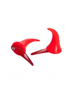 Blister 2 corna diavolo con clips
