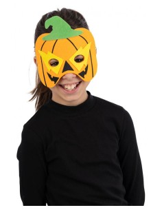 Maschera zucca bimbo in feltro
