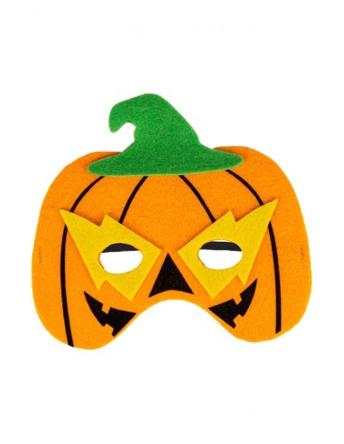 Maschera zucca bimbo in feltro