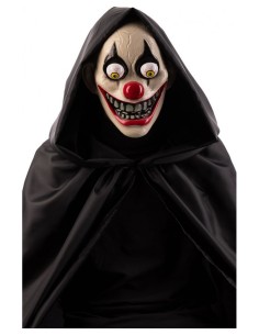 Maschera clown horror in plastica