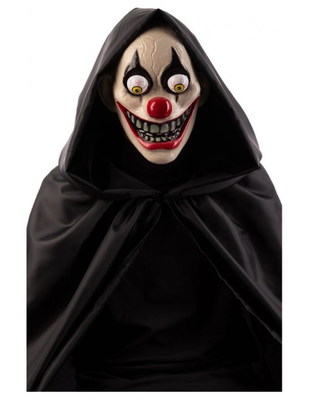 Maschera clown horror in plastica