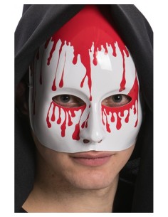 Maschera mezzo viso in plastica 2