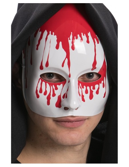 Maschera mezzo viso in plastica