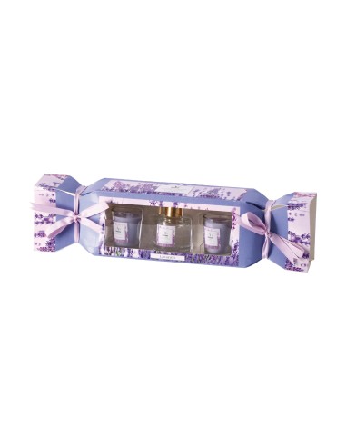 Set regalo con diffusore essenza 50 ML + 2 candele - Fragranze assortite