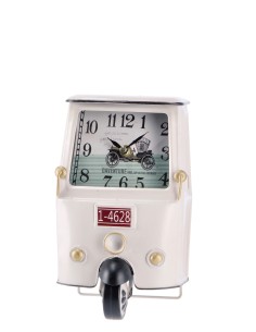 Orologio in metallo «Apecar» Cm. 14x13x24 – Colori assortiti 2