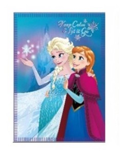 Pail Soft Frozen Cm. 100x140 Elsa E Anna
