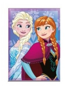 Pail Soft Frozen Cm. 100x140 Elsa E Anna 2