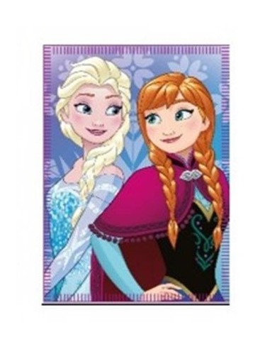 Pail Soft Frozen Cm. 100x140 Elsa E Anna
