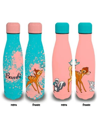 Borraccia termica 500 ML - Caldo/Freddo - Bambi - Soggetti assortiti