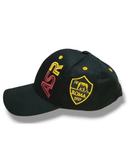 Cappello con visiera e scritta ricamata - AS Roma