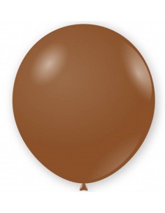 Palloncino lattice 5" Cm. 13 - Confezione 100 pz - Marrone Moka