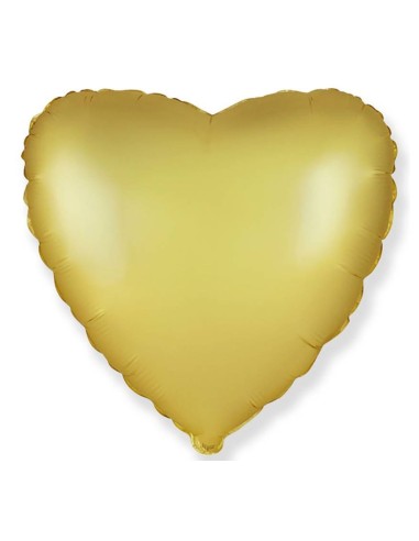 Palloncino mylar cuore 18’’ Cm. 45 – Cuore - Champagne