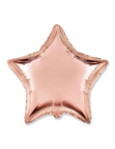 Palloncino mylar 18’’ Cm. 45 – Stella – Rosa Gold