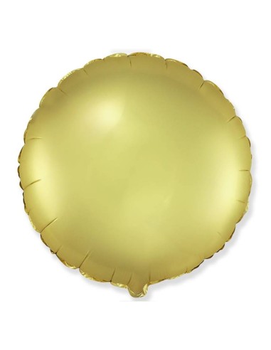 Palloncino mylar cuore 18’’ Cm. 45 – Rotondo - Champagne